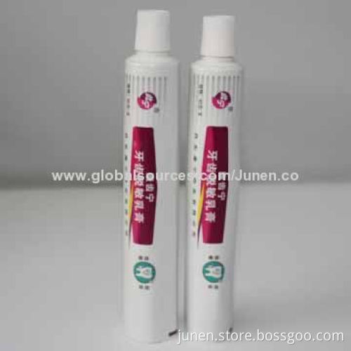 Laminated tube for toothpaste, food safety grade, customized printing and dimensions